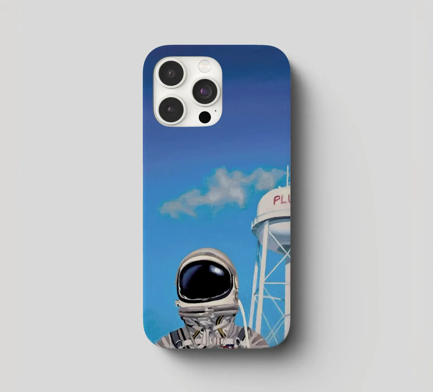Pluto iphone case by Scott Listfield