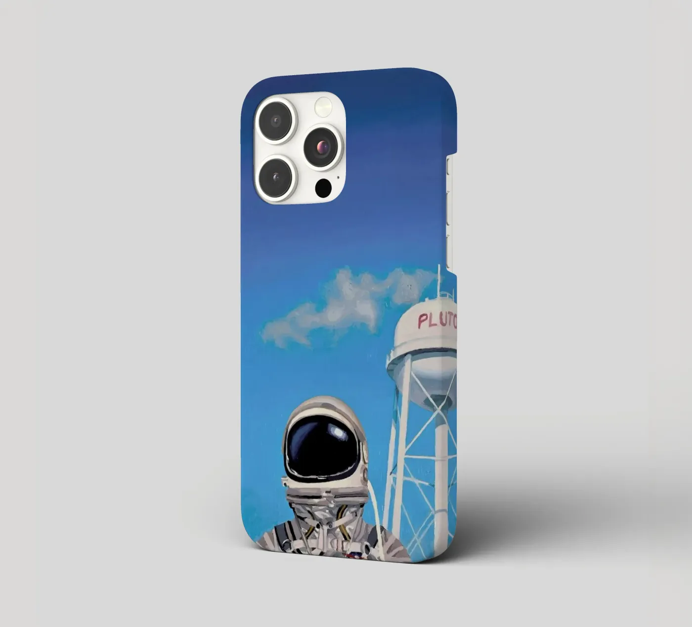 Pluto iphone case by Scott Listfield