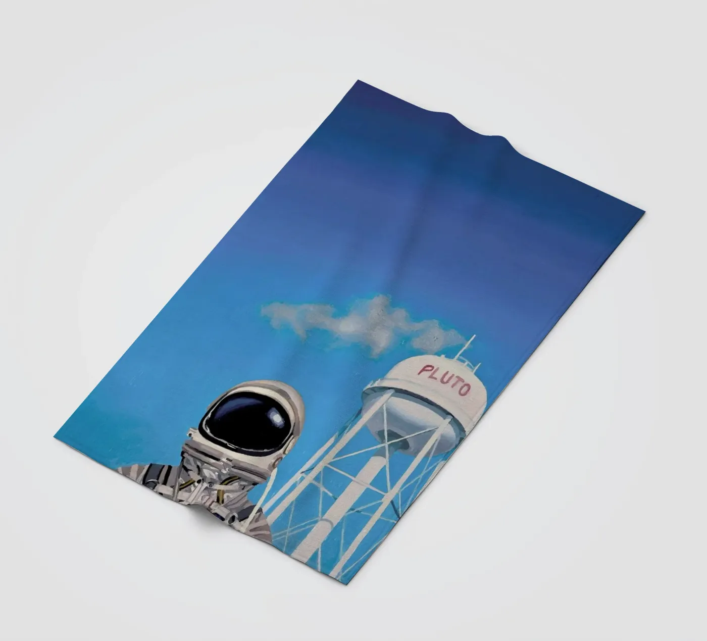 Pluto coperta in pile da Scott Listfield