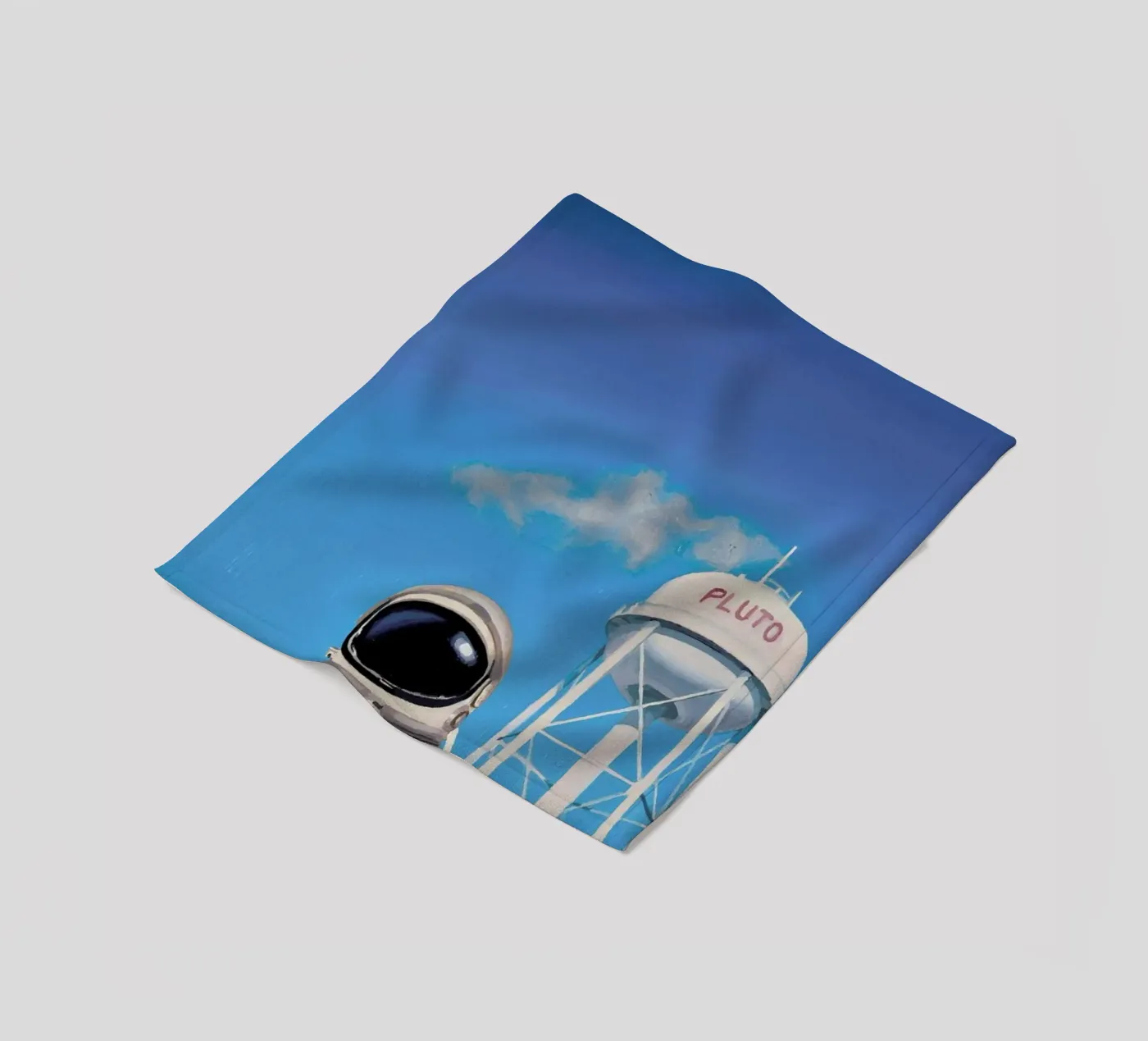 Pluto Fleecedecke von Scott Listfield