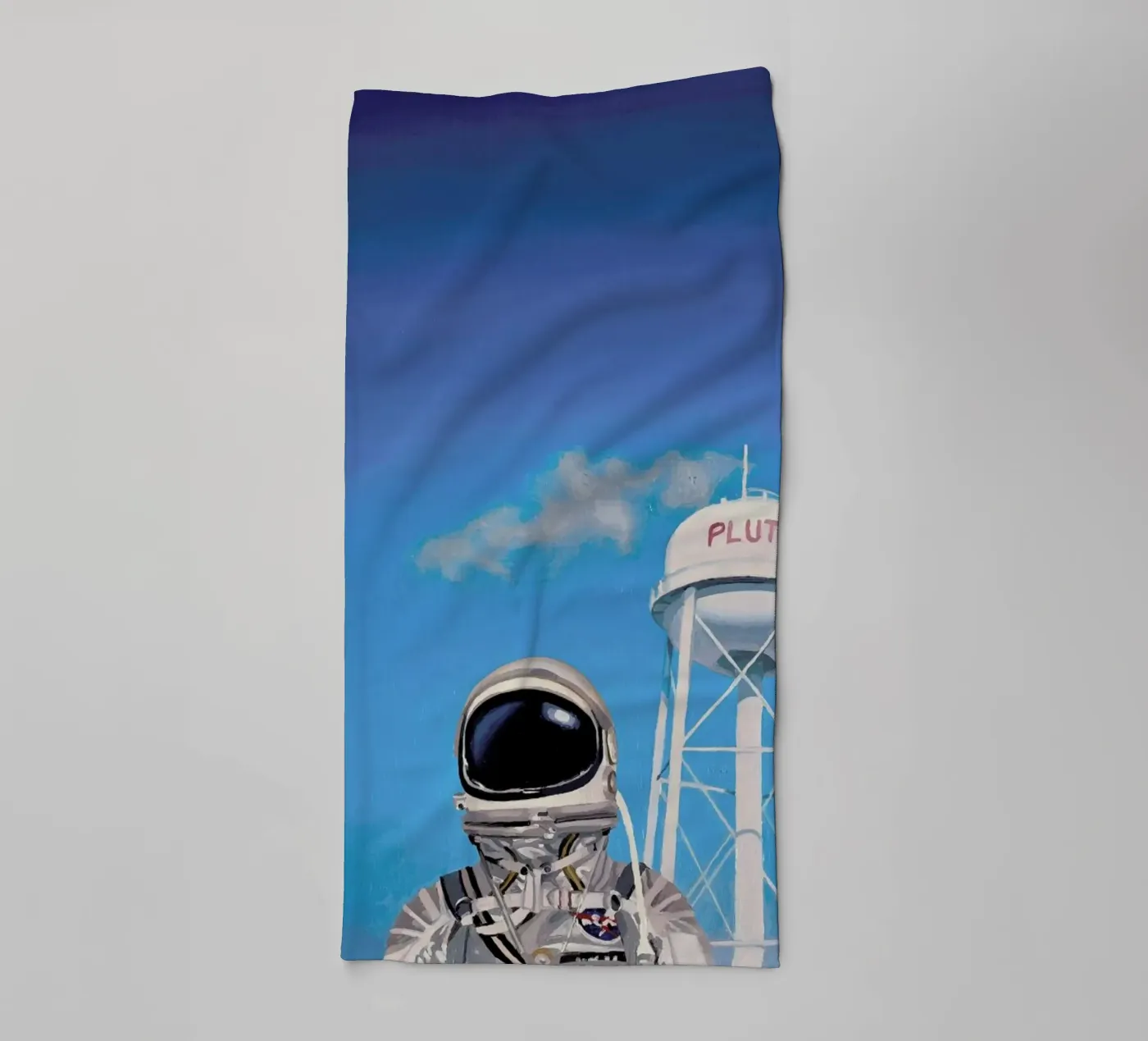 Pluto Handtuch von Scott Listfield