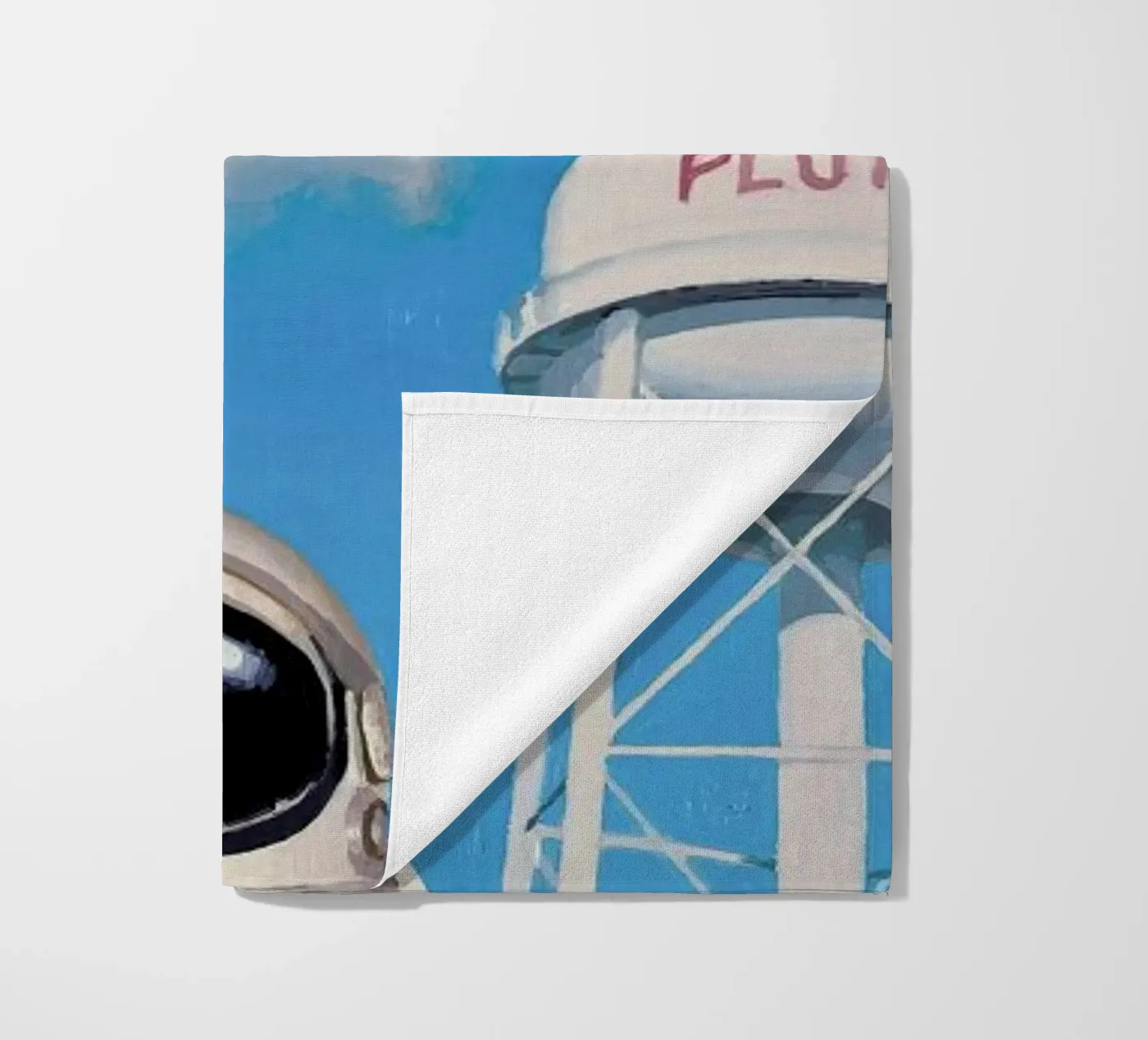 Pluto Strandtuch von Scott Listfield