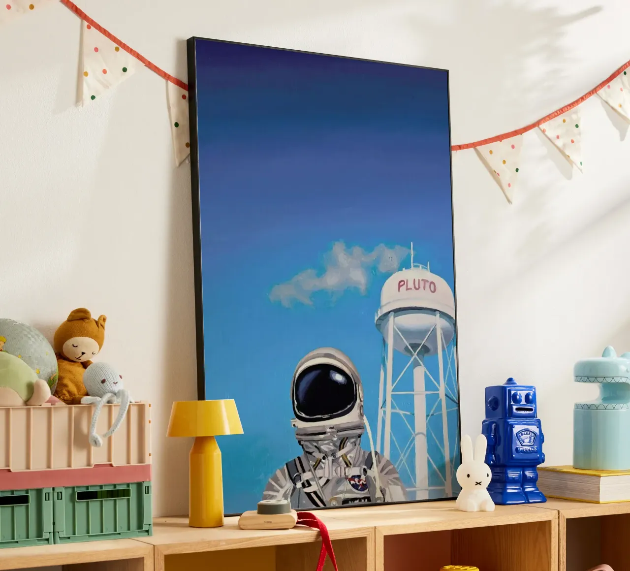 Pluto alluminio dibond da Scott Listfield