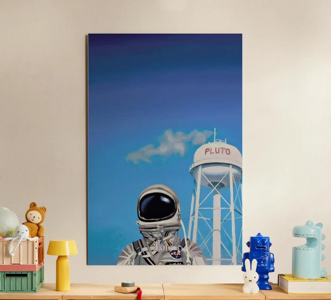 Pluto alu dibond de Scott Listfield