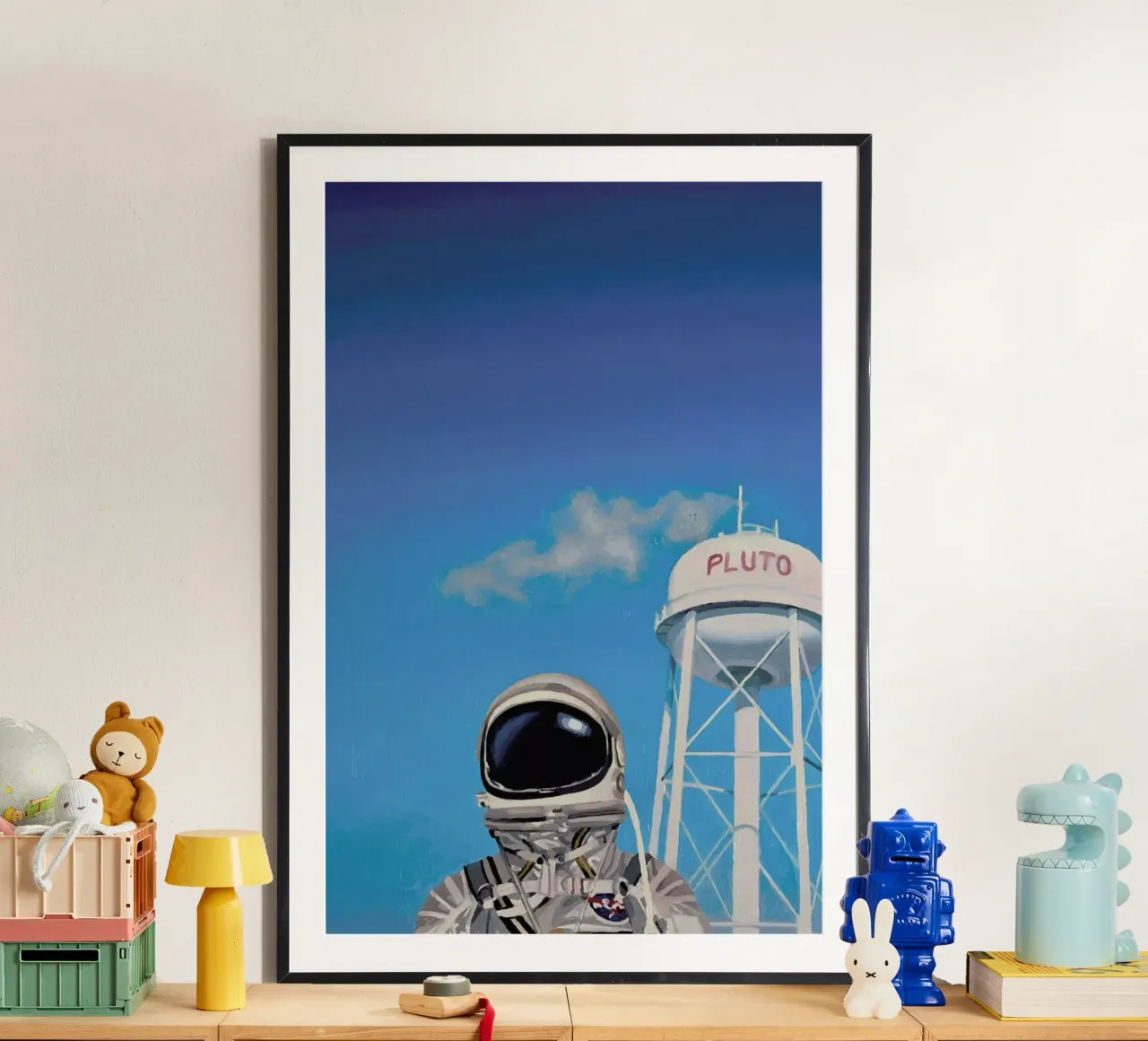 Pluto Poster von Scott Listfield