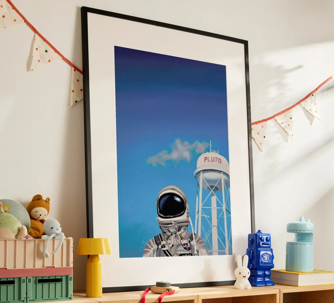 Pluto poster van Scott Listfield