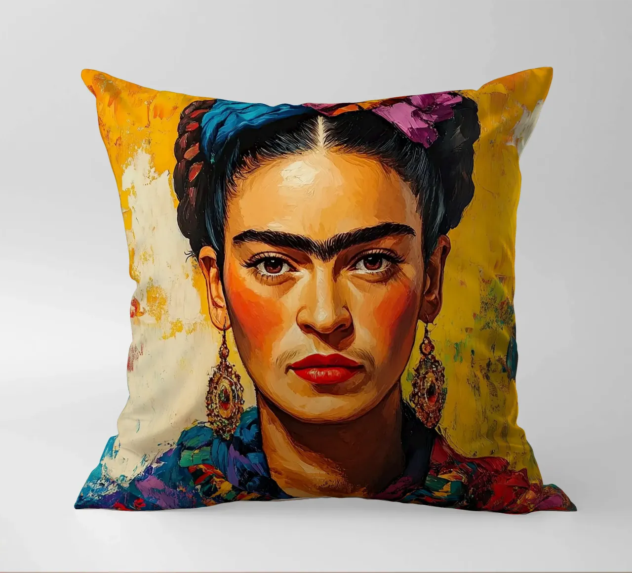 Frida Kahlo - Non perdetevi d'animo cuscino da Fantasias Florales