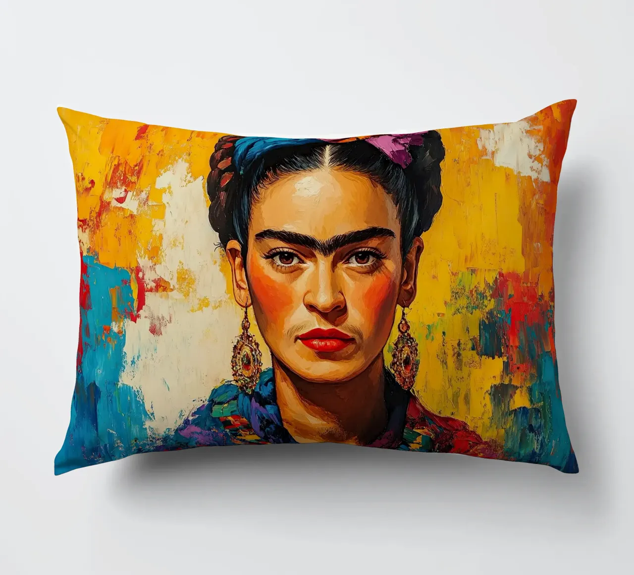 Frida Kahlo - Non perdetevi d'animo cuscino da Fantasias Florales