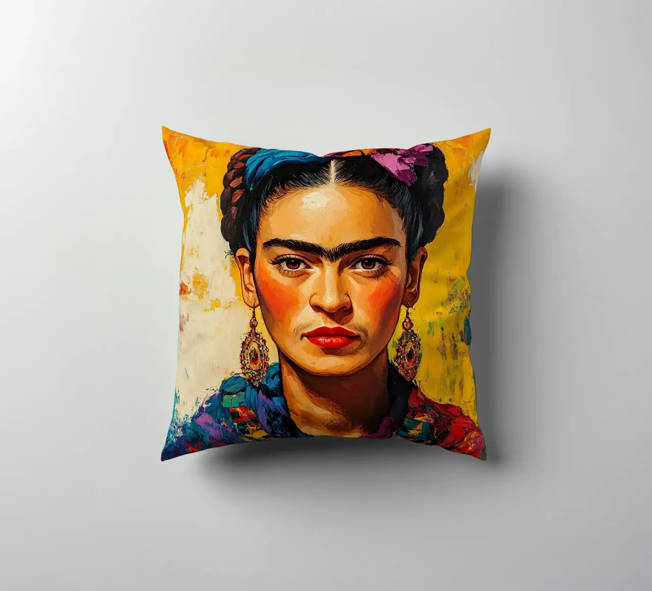 Frida Kahlo - Non perdetevi d'animo cuscino da Fantasias Florales