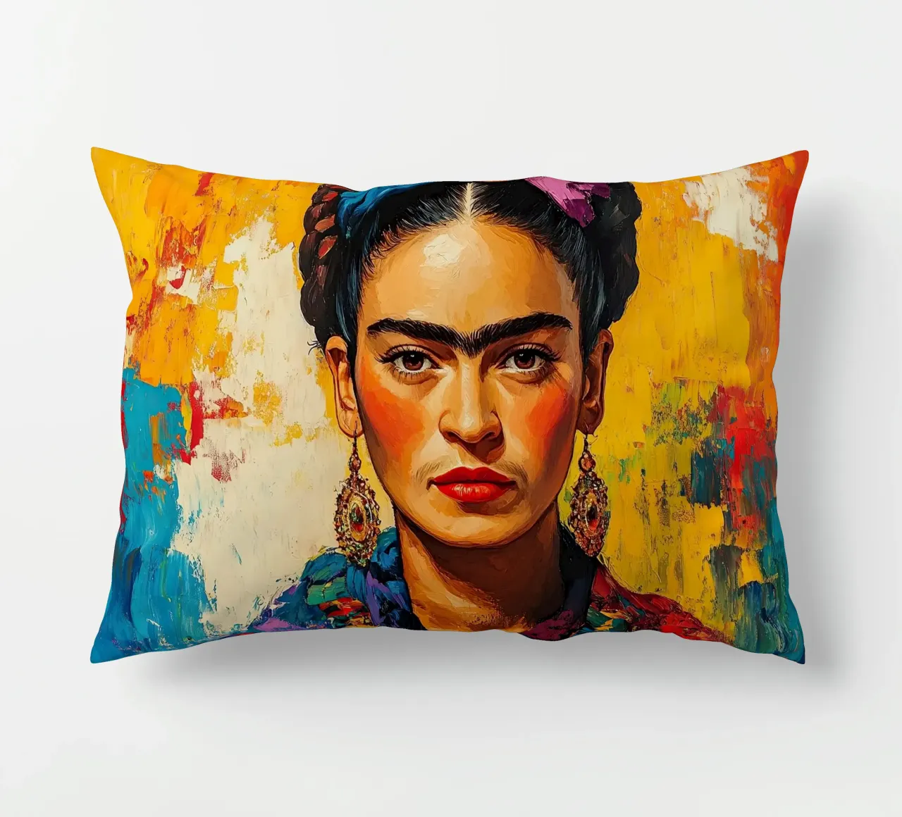 Frida Kahlo - Non perdetevi d'animo cuscino da Fantasias Florales