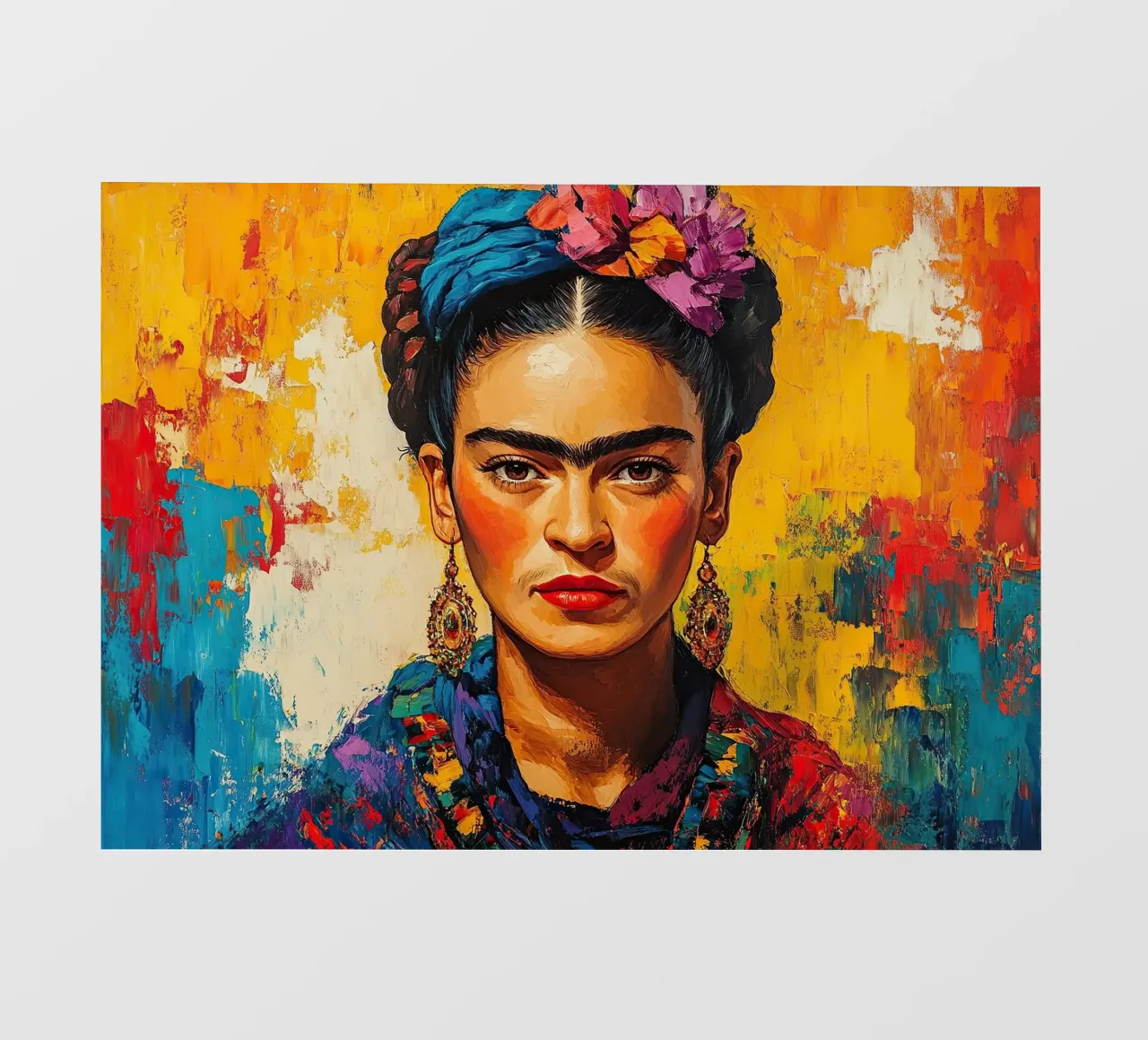 Frida Kahlo - Non perdetevi d'animo telo in pvc da Fantasias Florales