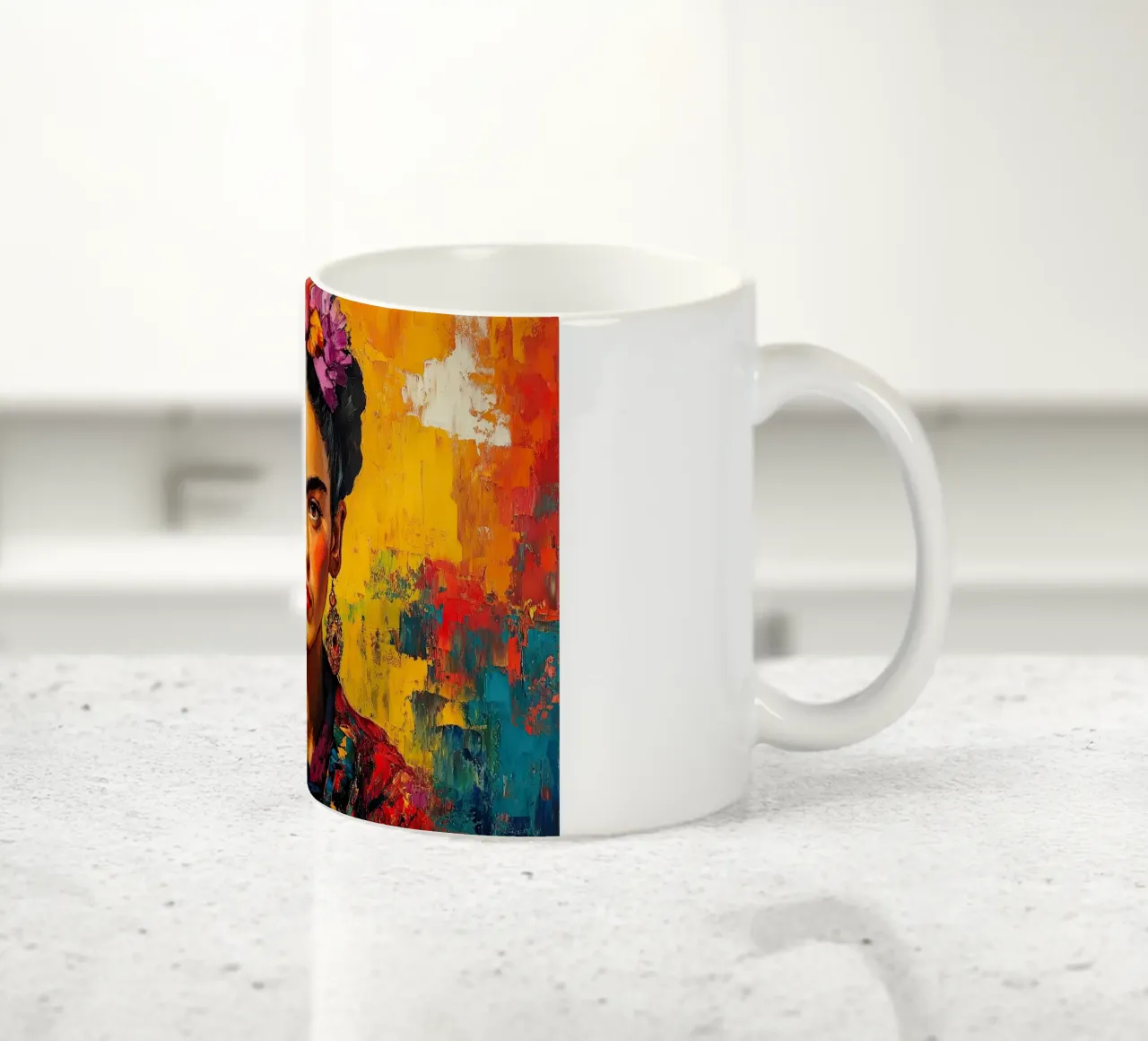 Frida Kahlo - Non perdetevi d'animo tazza in ceramica da Fantasias Florales