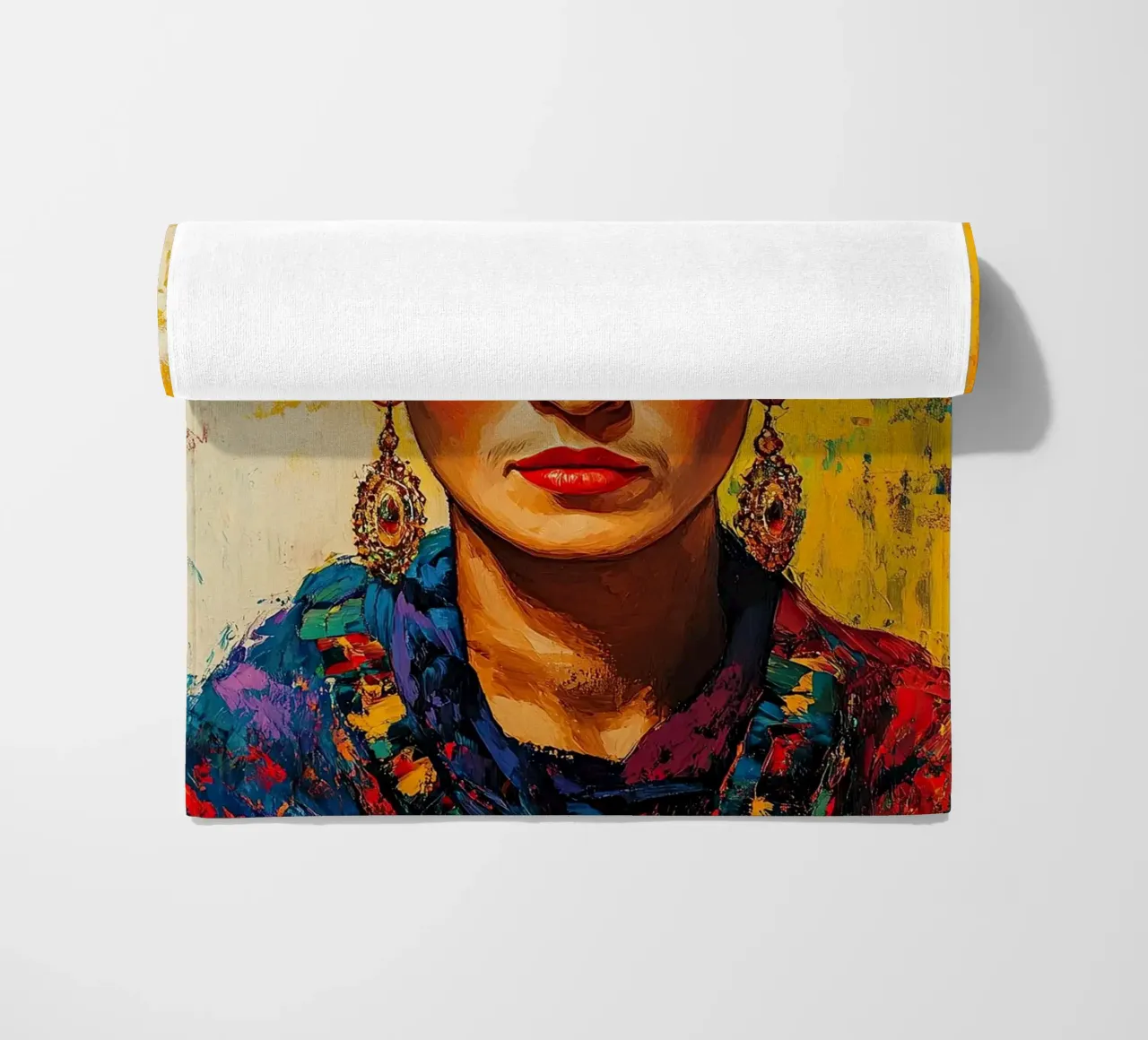 Frida Kahlo - Non perdetevi d'animo telo mare da Fantasias Florales