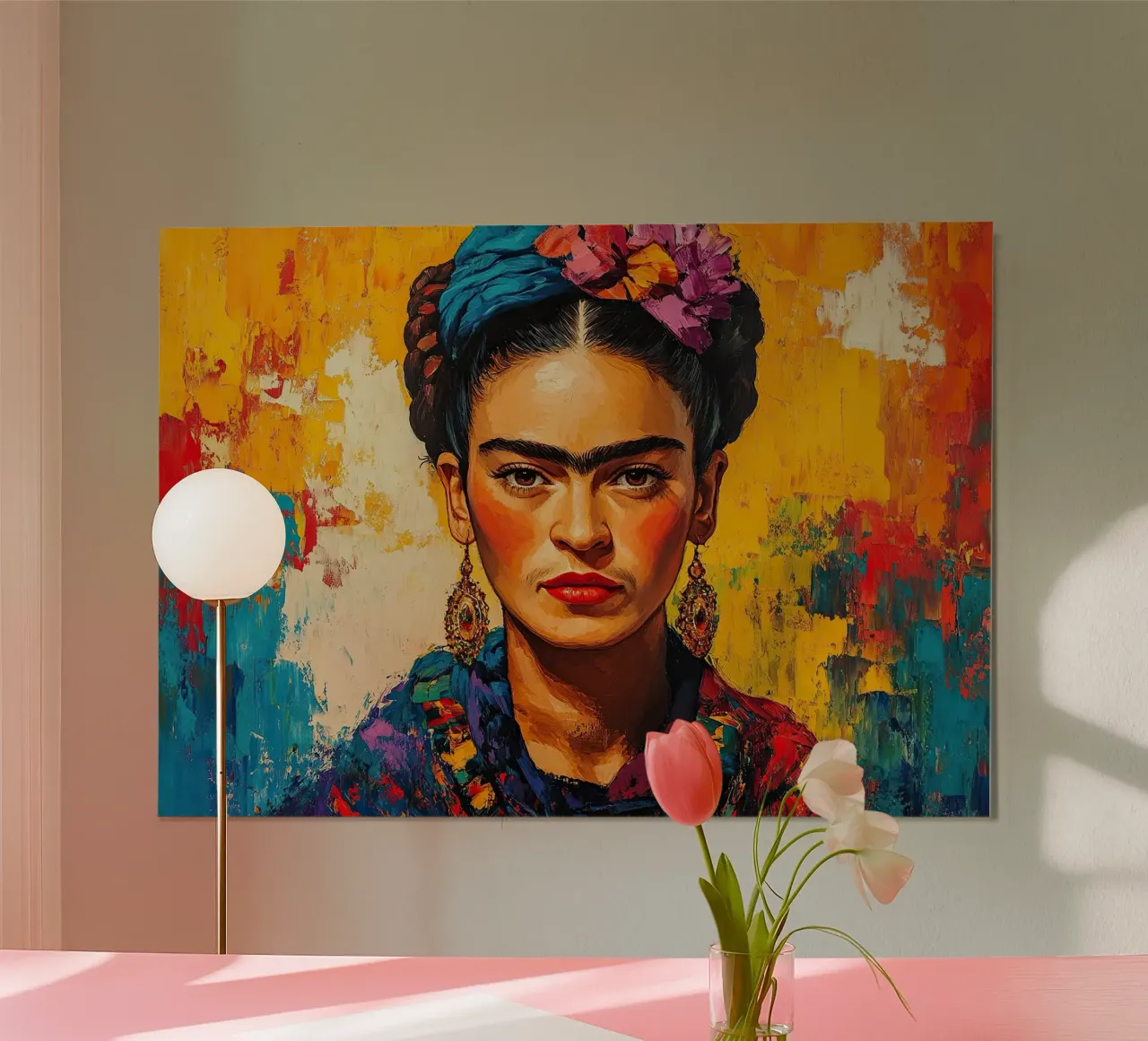 Frida Kahlo - Non perdetevi d'animo carta hahnemühle da Fantasias Florales