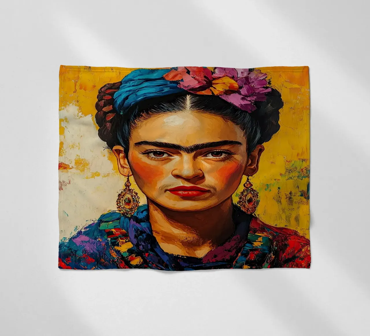 Frida Kahlo - Non perdetevi d'animo coperta in pile da Fantasias Florales
