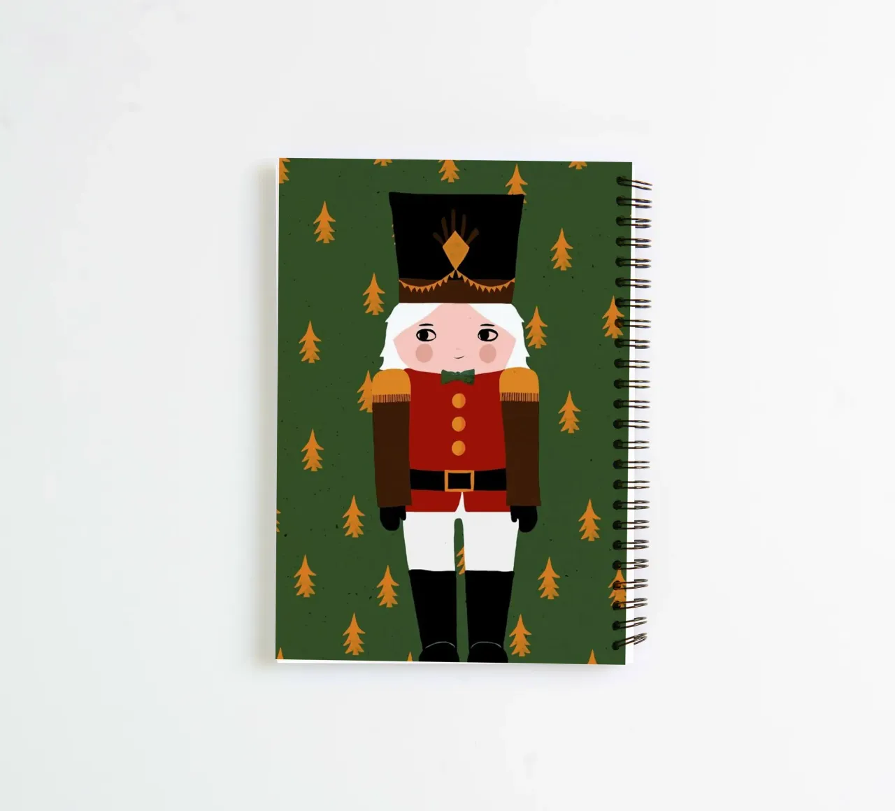 Nutcracker (Boy) spiral notebook by treechild
