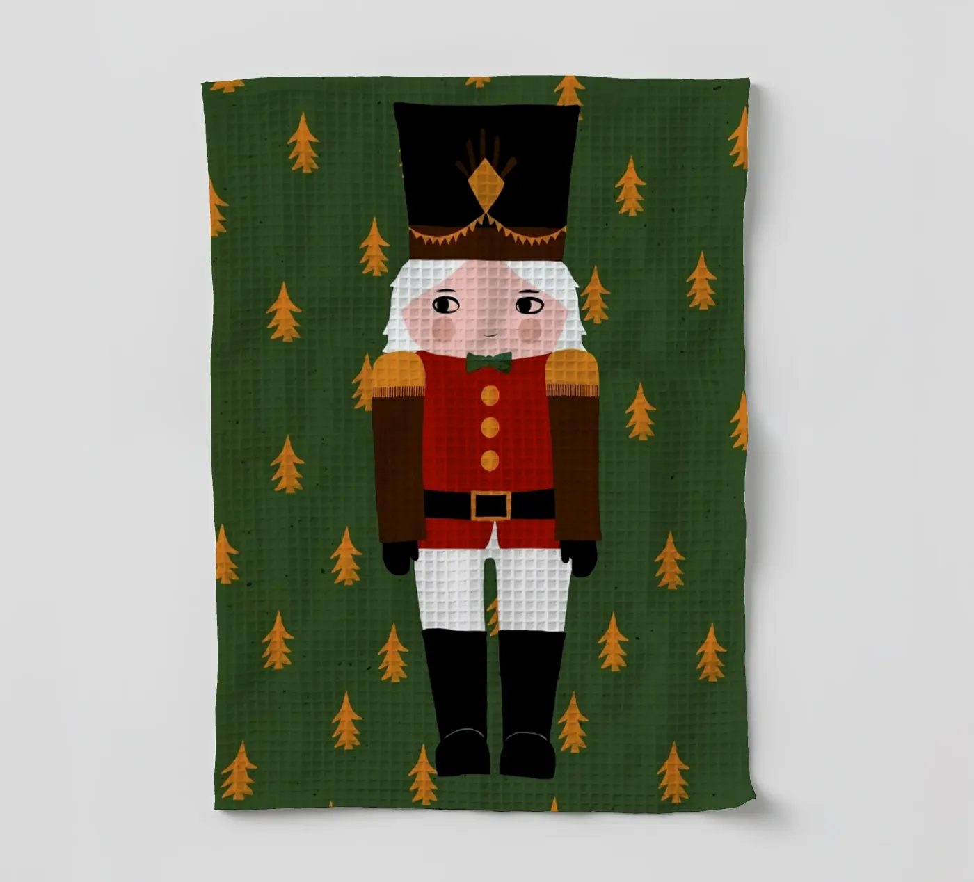 Nutcracker (Boy) tea towel by treechild