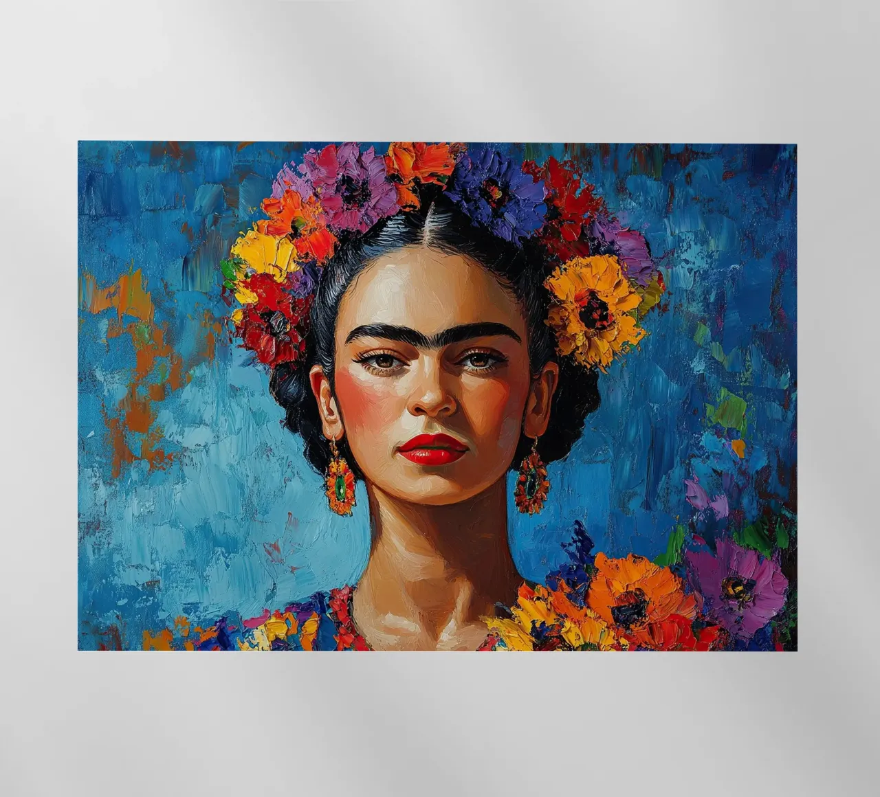 Frida Kahlo - La fede nel bene pellicola backlit da Fantasias Florales