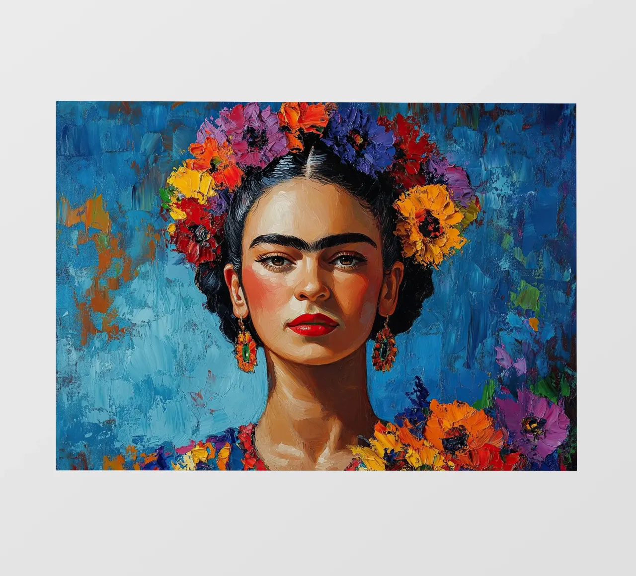 Frida Kahlo - La fede nel bene pellicola backlit da Fantasias Florales