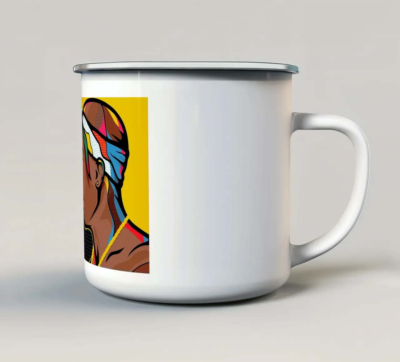 Kings tazza in smalto da Van Orton Design