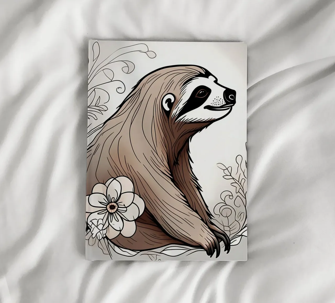 Sloth_Style_B_1 notebook by Tierisch bunt by LK