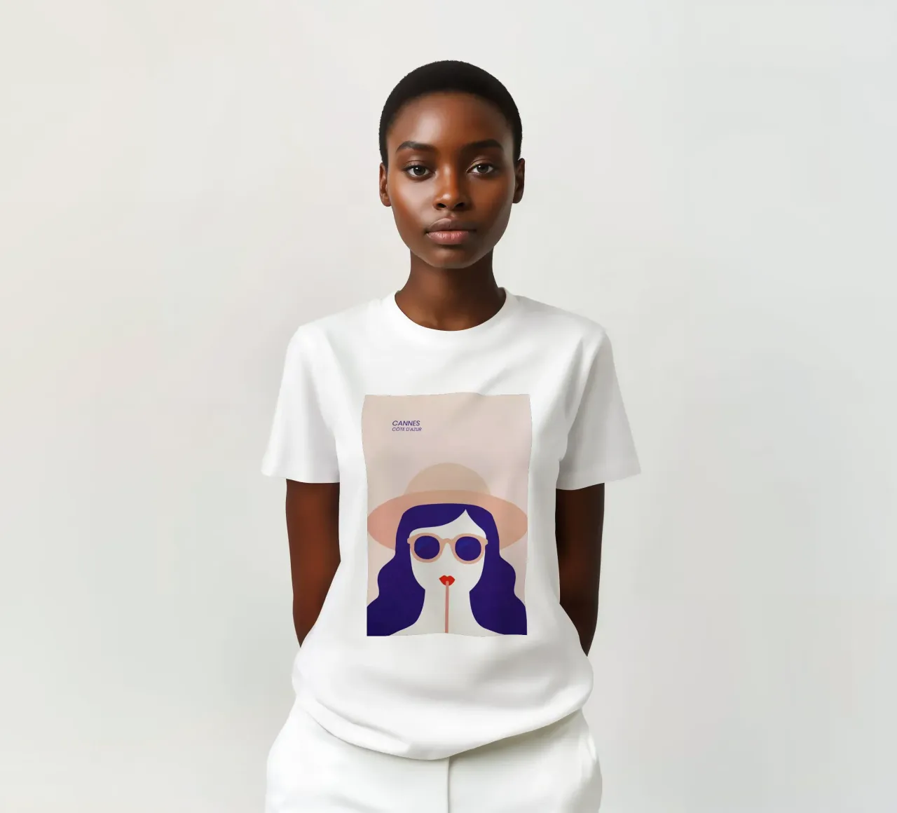 Cannes t-shirt by The Cartography Collection