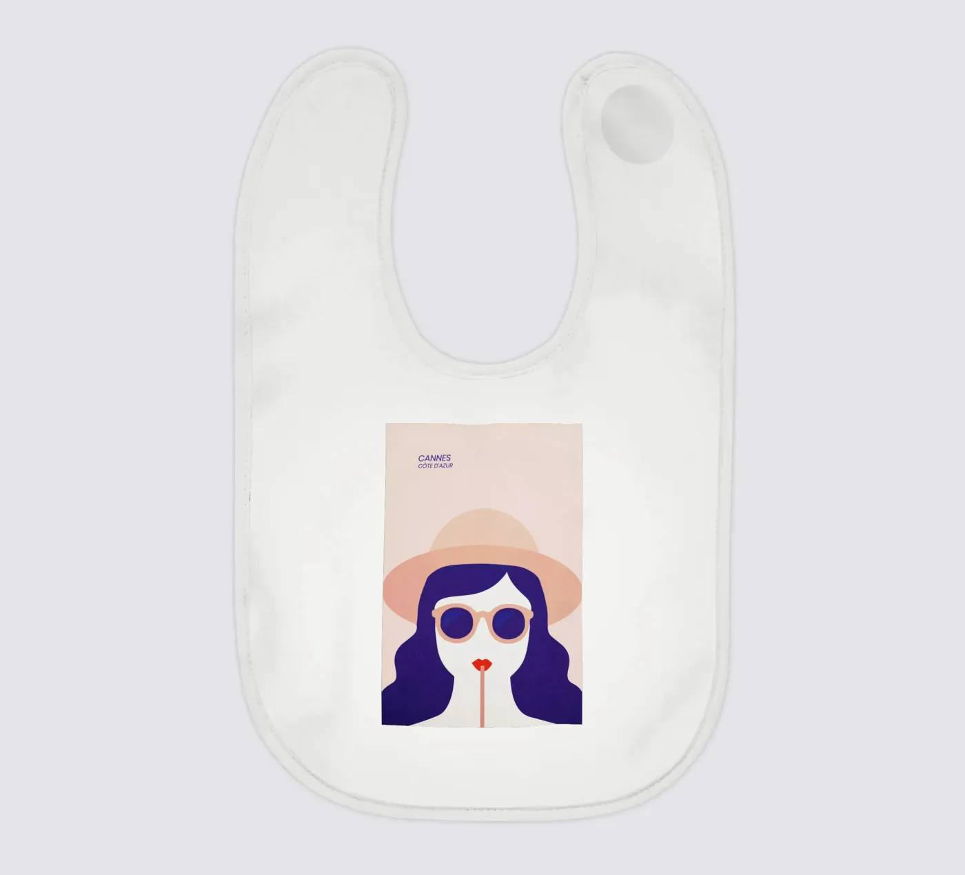 Cannes bavaglino da The Cartography Collection