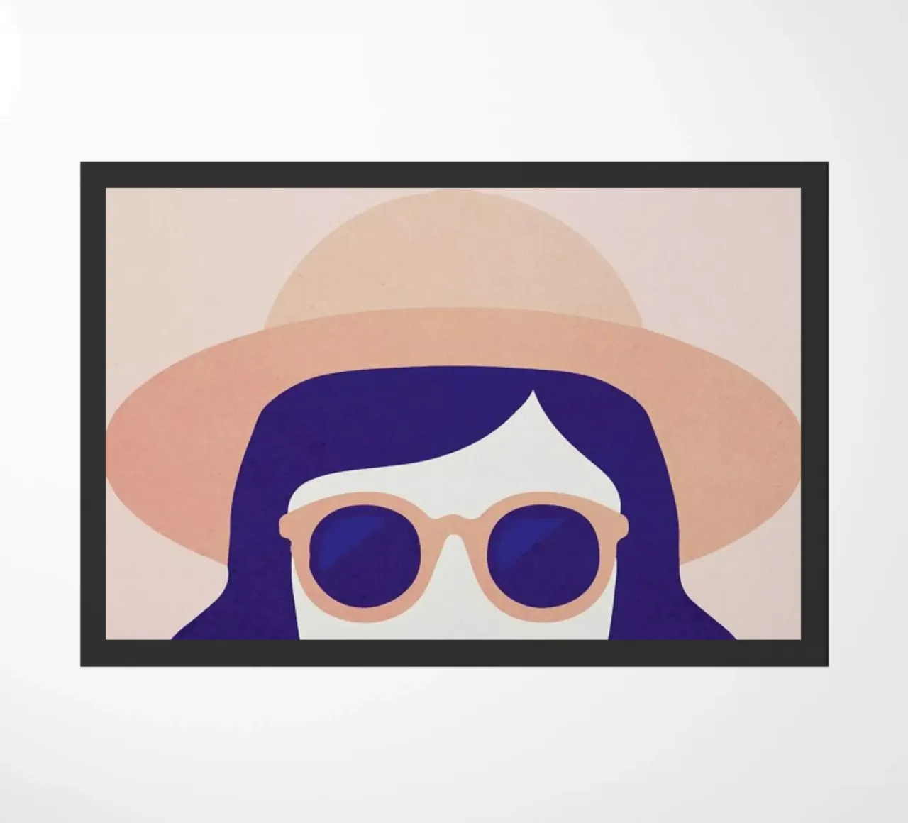 Cannes doormat by The Cartography Collection