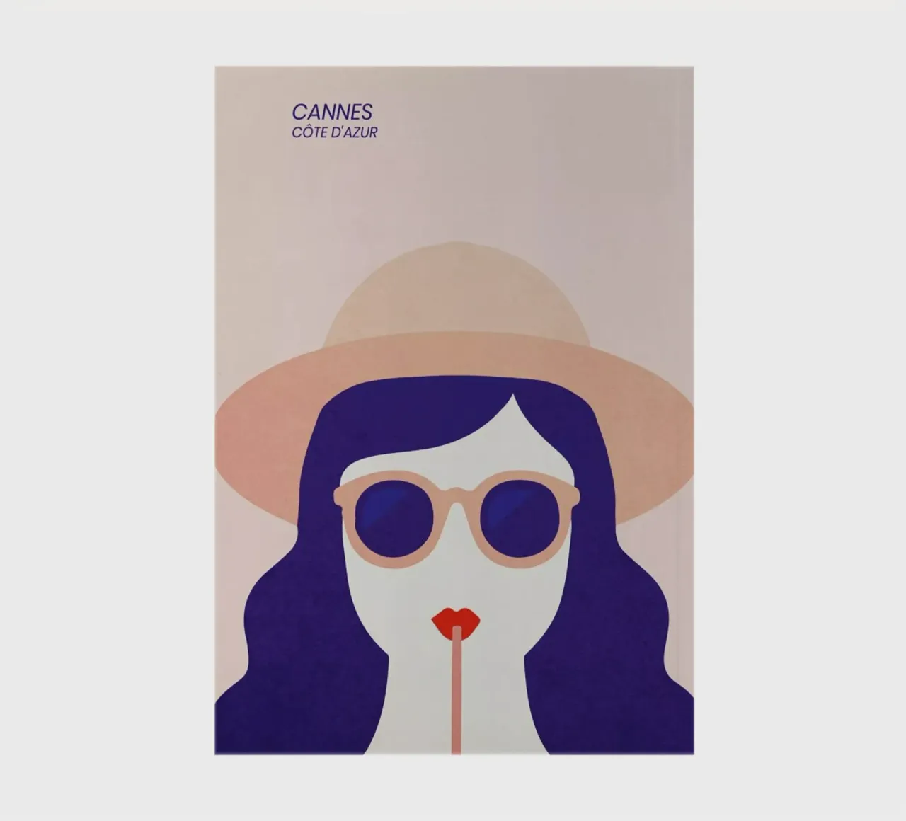 Cannes notebook by The Cartography Collection