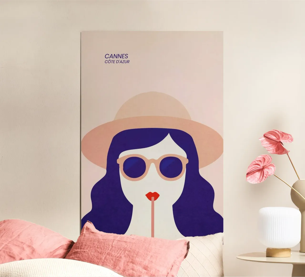 Cannes poster da The Cartography Collection