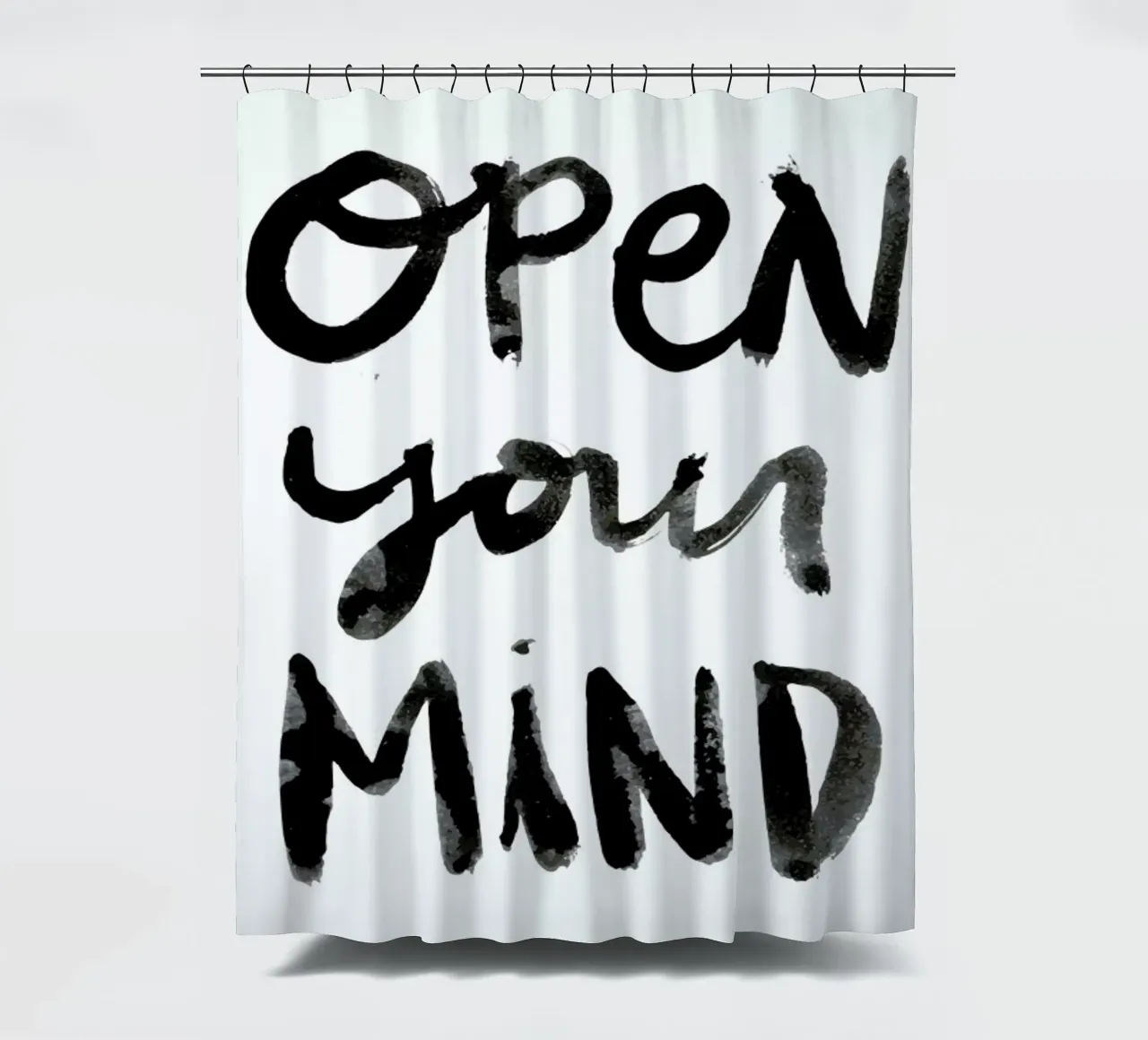 Open Your Mind Duschvorhang von Dead Language