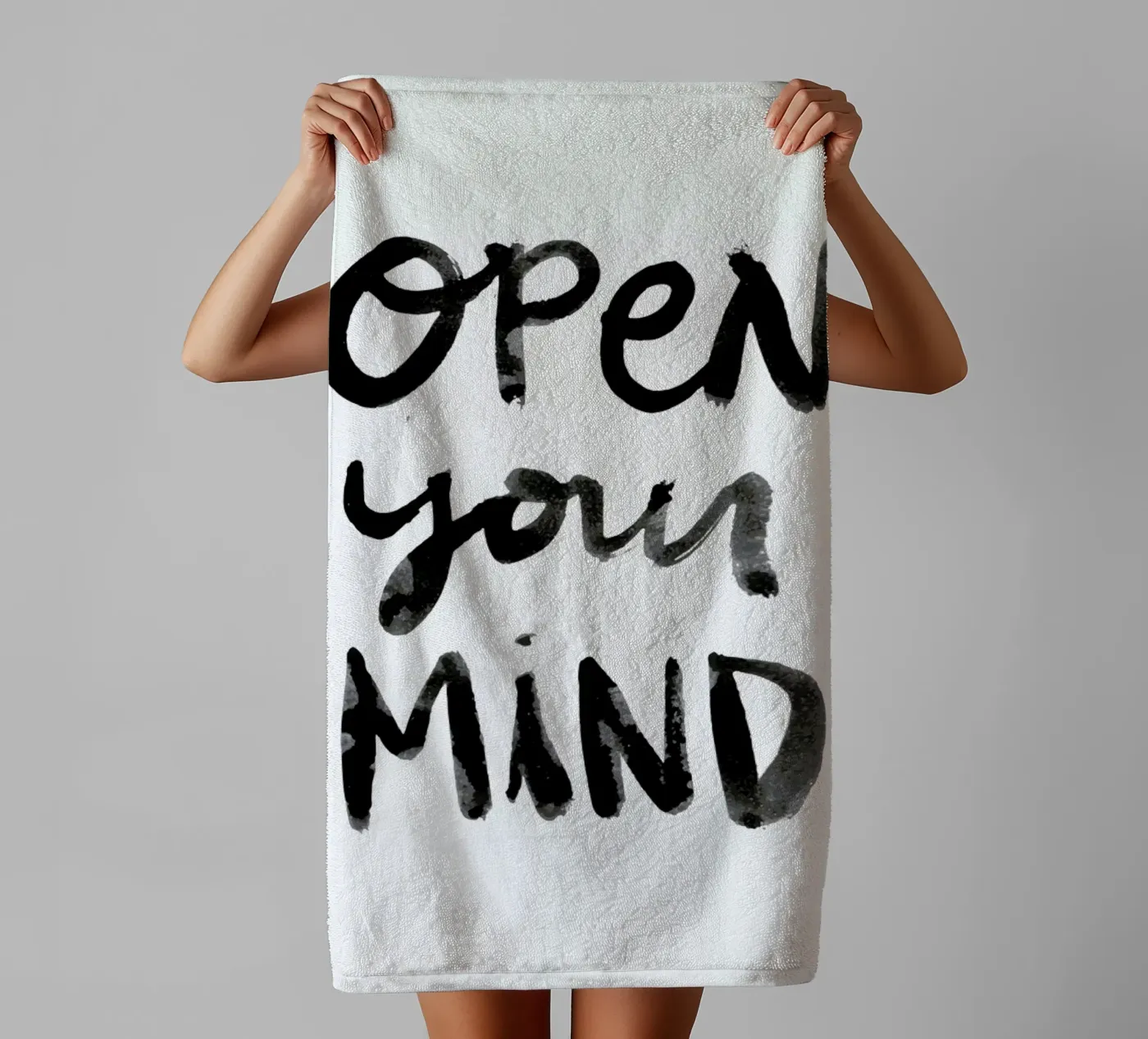 Open Your Mind asciugamano da bagno da Dead Language