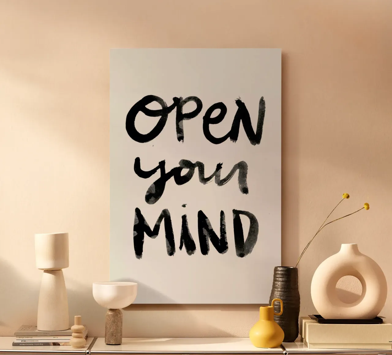 Open Your Mind alu-dibond by Dead Language