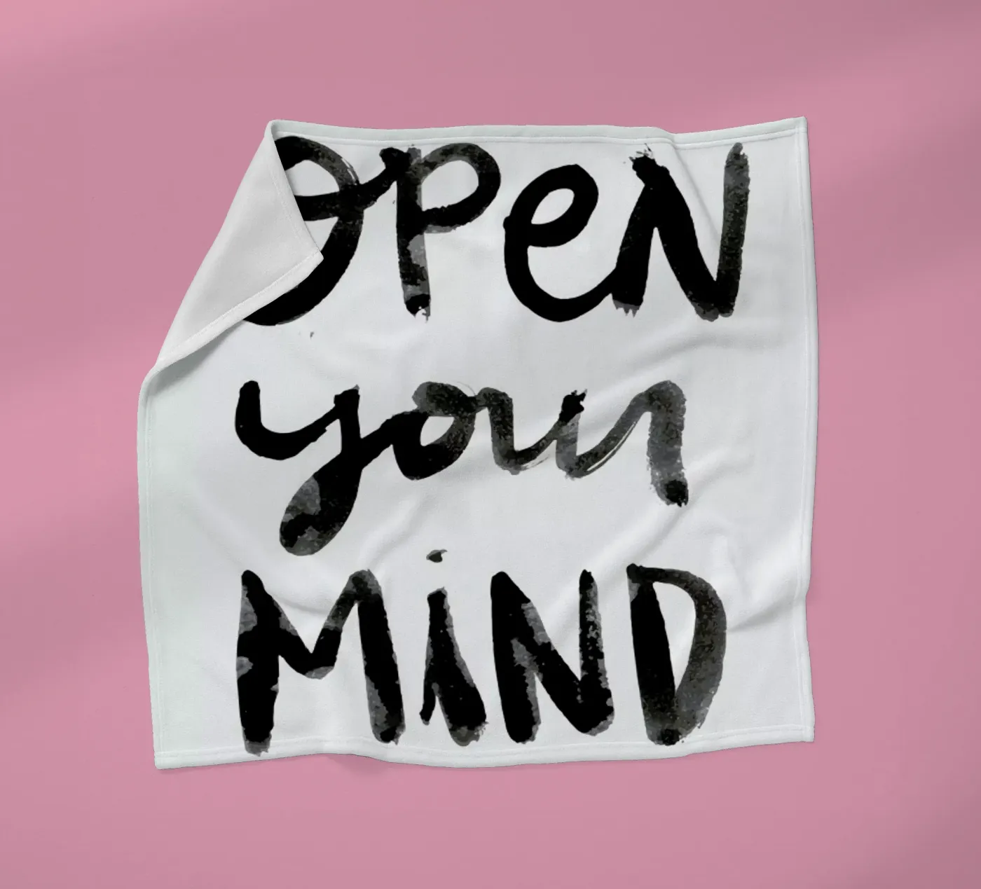 Open Your Mind fleece blanket by Dead Language