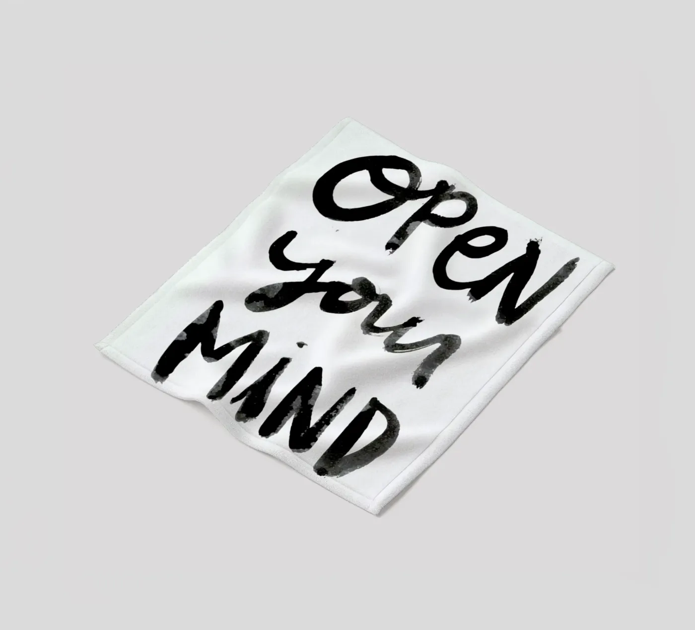 Open Your Mind fleece blanket by Dead Language