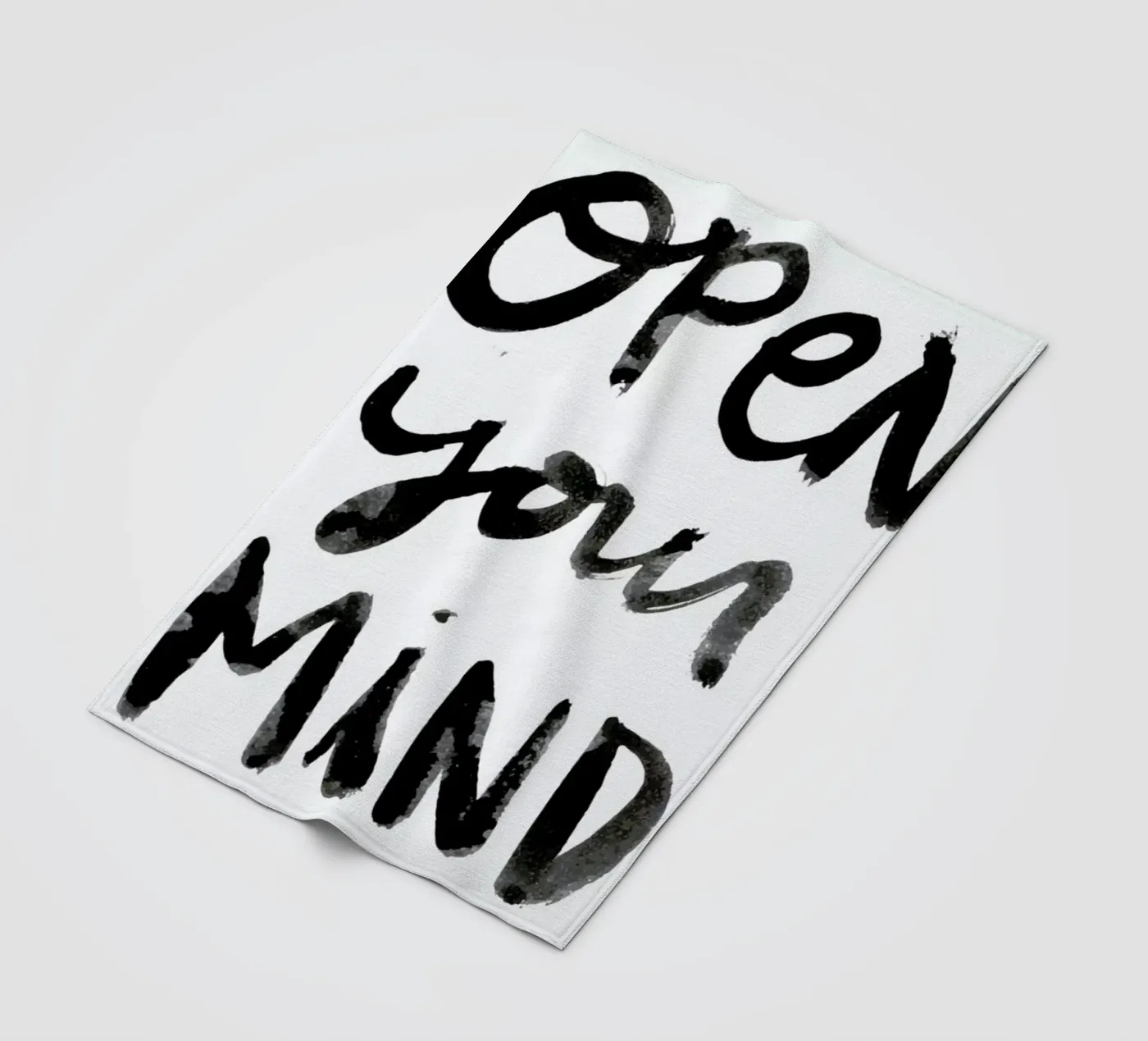 Open Your Mind fleece blanket by Dead Language