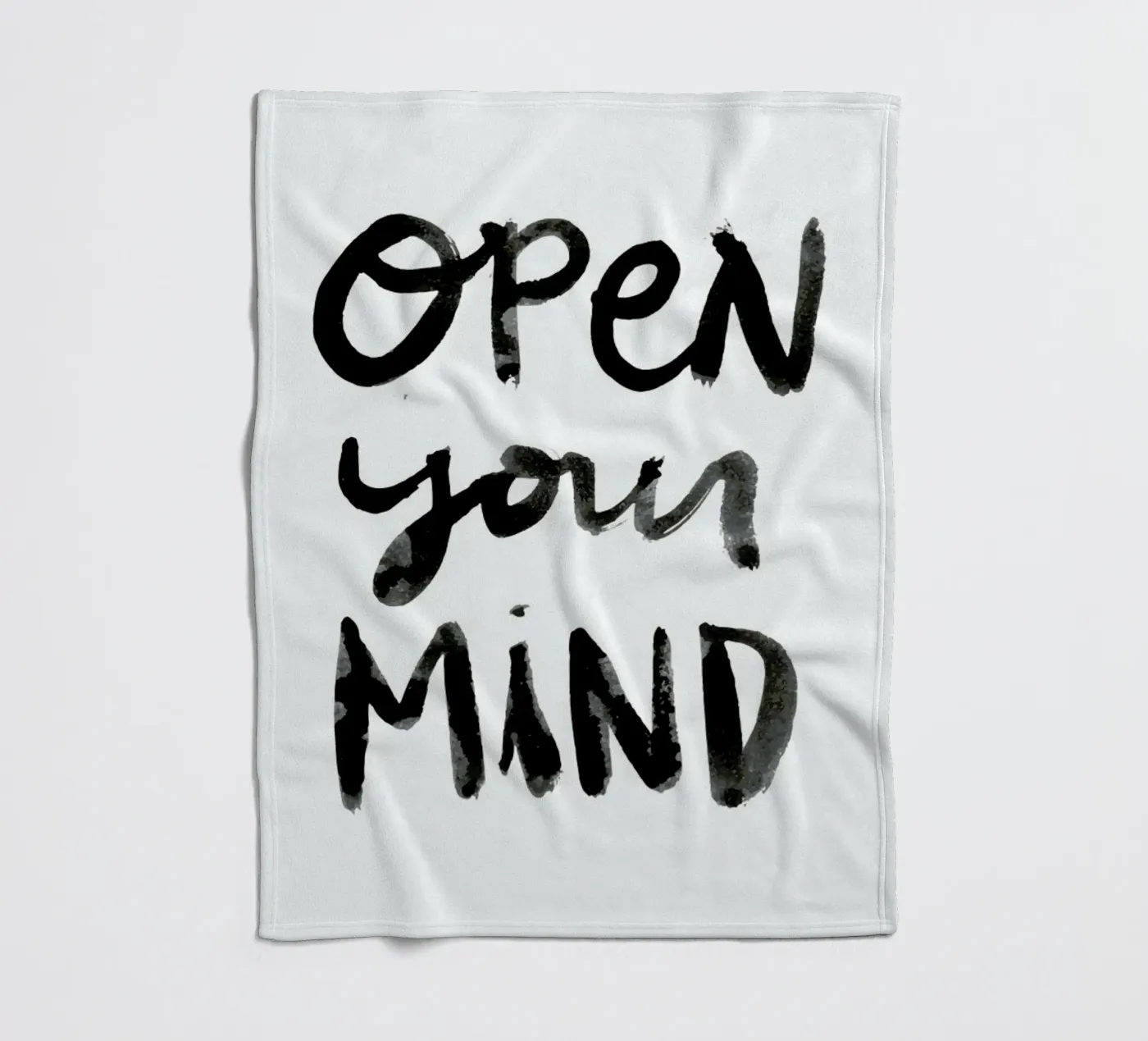 Open Your Mind fleece blanket by Dead Language