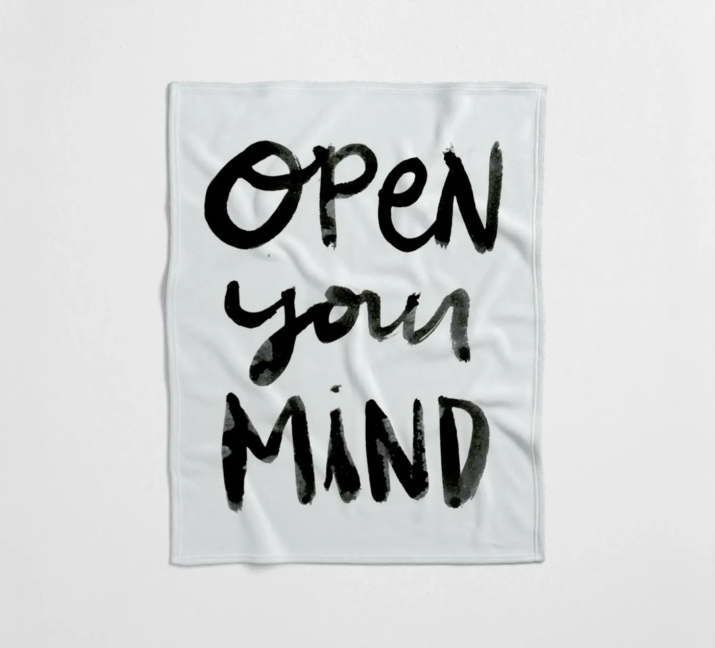 Open Your Mind fleece blanket by Dead Language