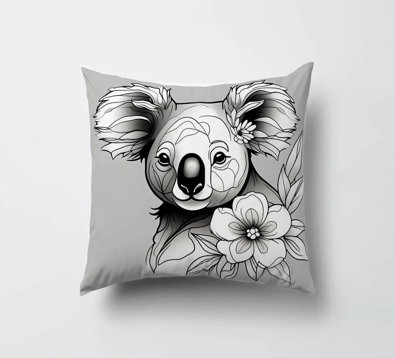 Koala_Style_B_1 cuscino da Tierisch bunt by LK