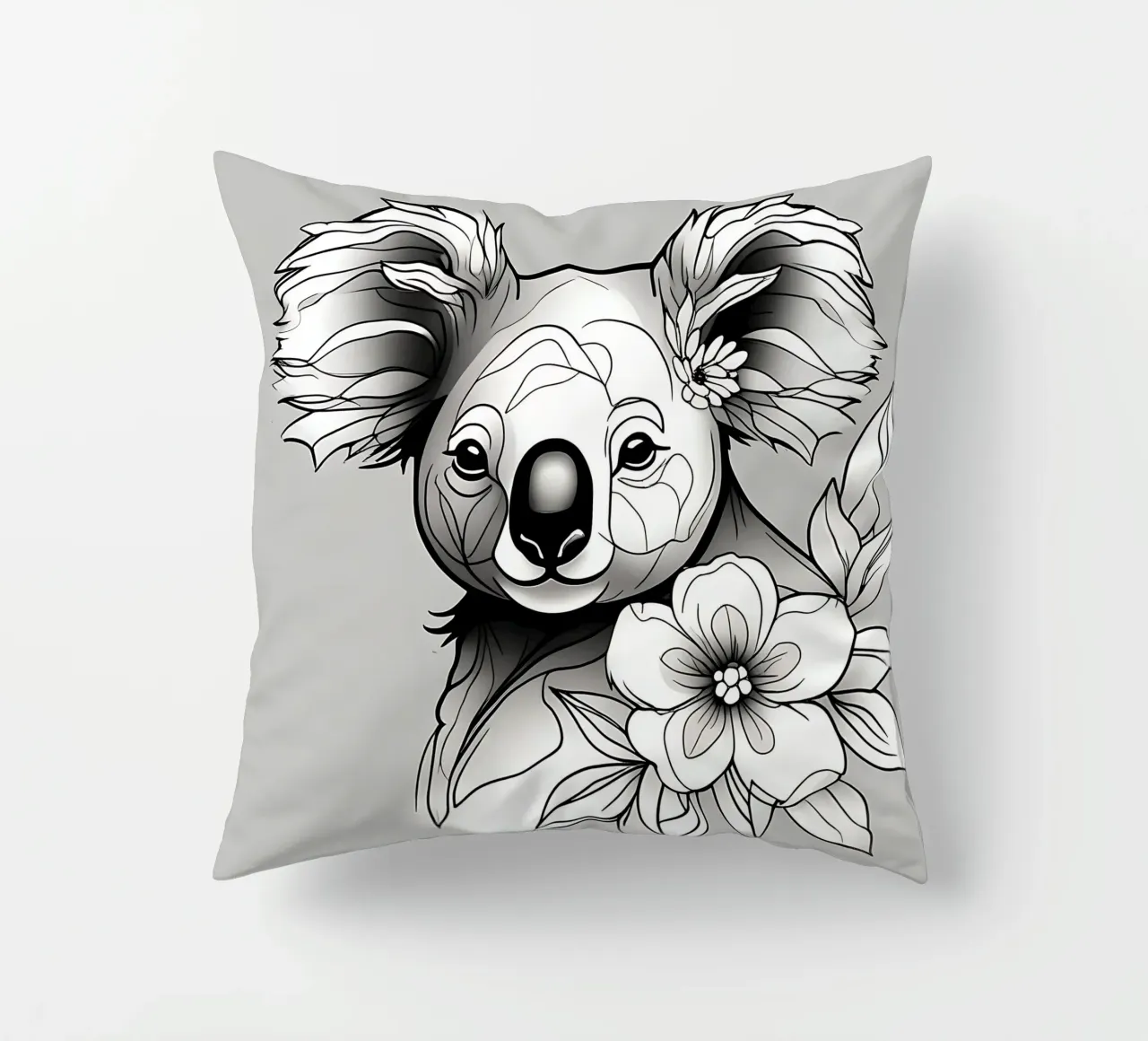 Koala_Style_B_1 cuscino da Tierisch bunt by LK
