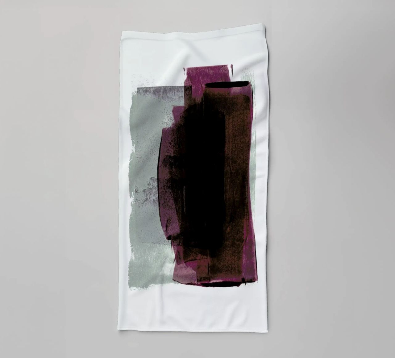 Layers 02 badhanddoek van IRIS LEHNHARDT FINE ART