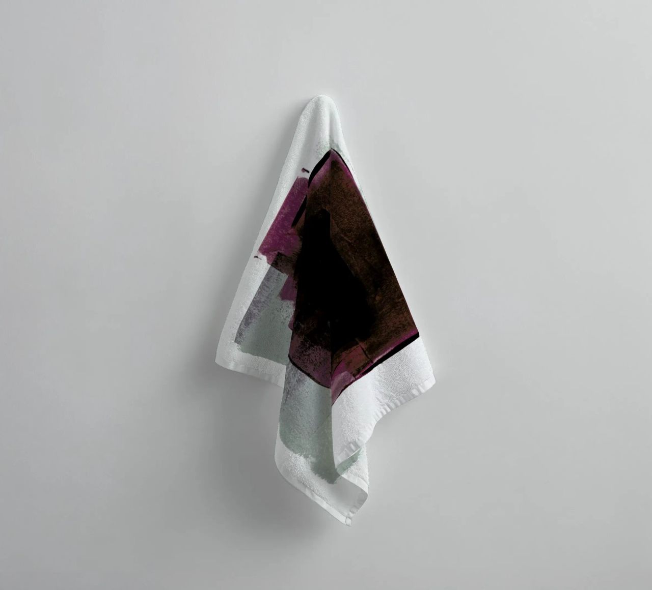 Layers 02 badhanddoek van IRIS LEHNHARDT FINE ART
