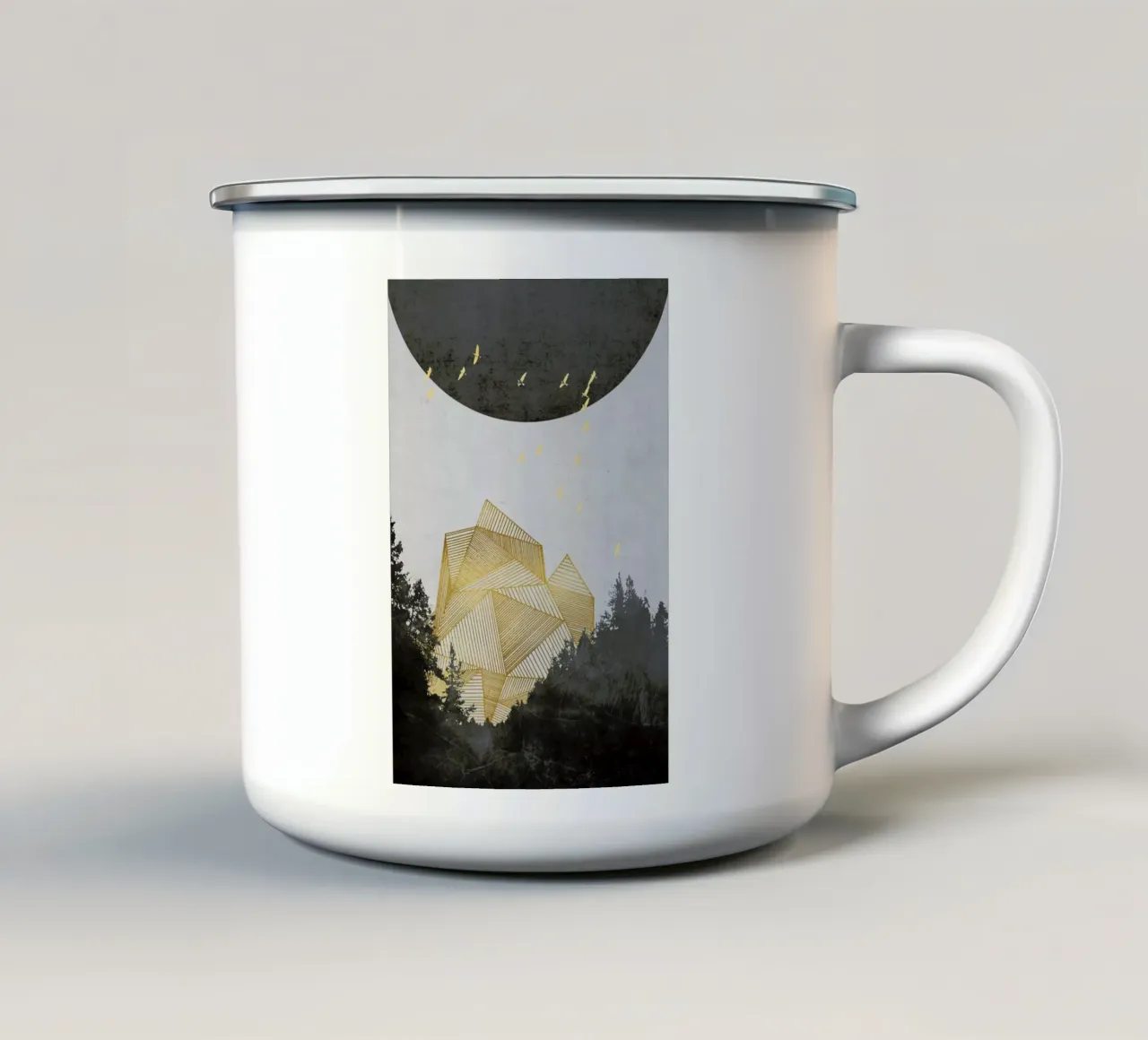 Goldberg tazza in smalto da Mia Nissen