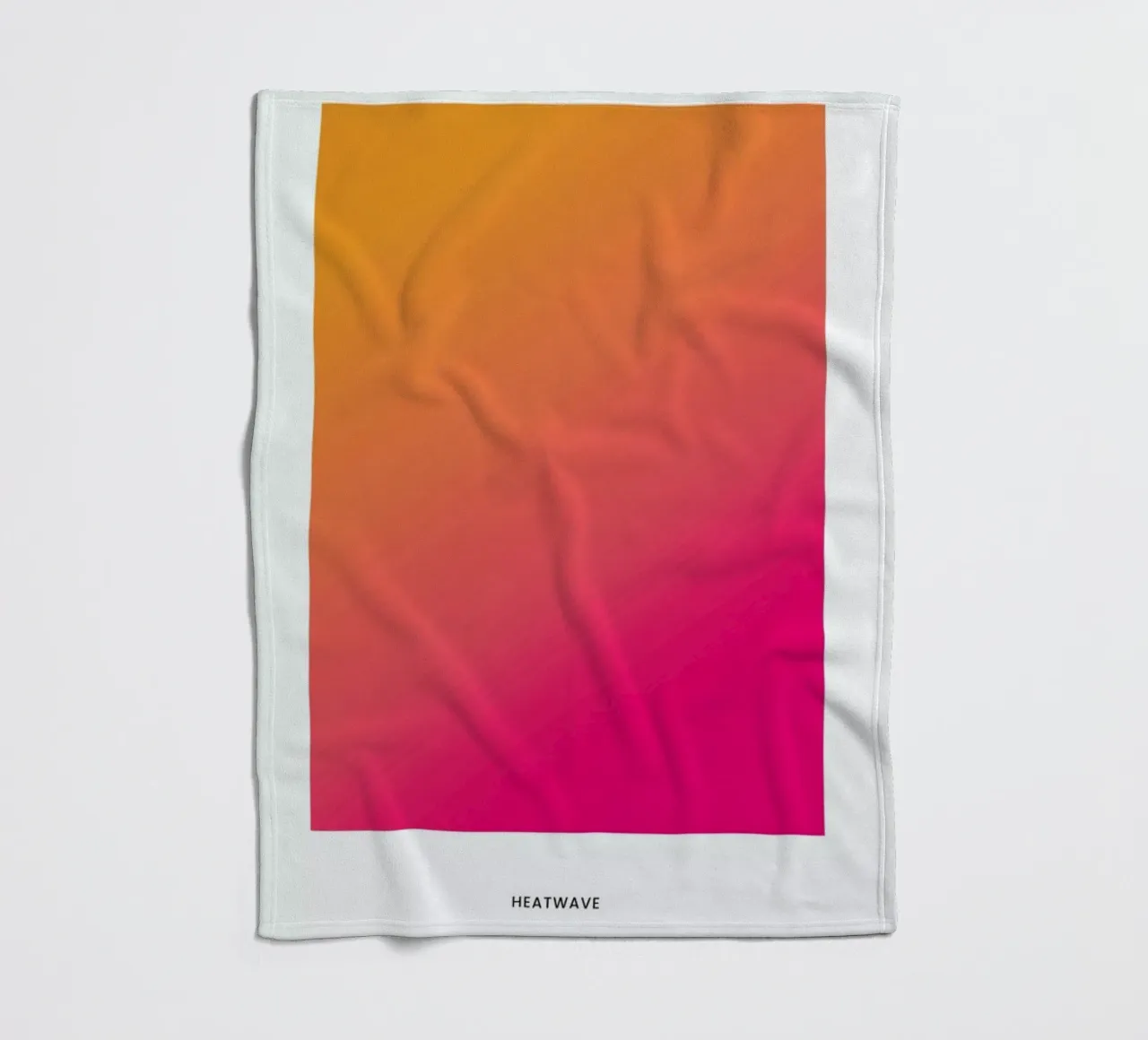 Heatwave #2 fleecedeken van daylight design studio