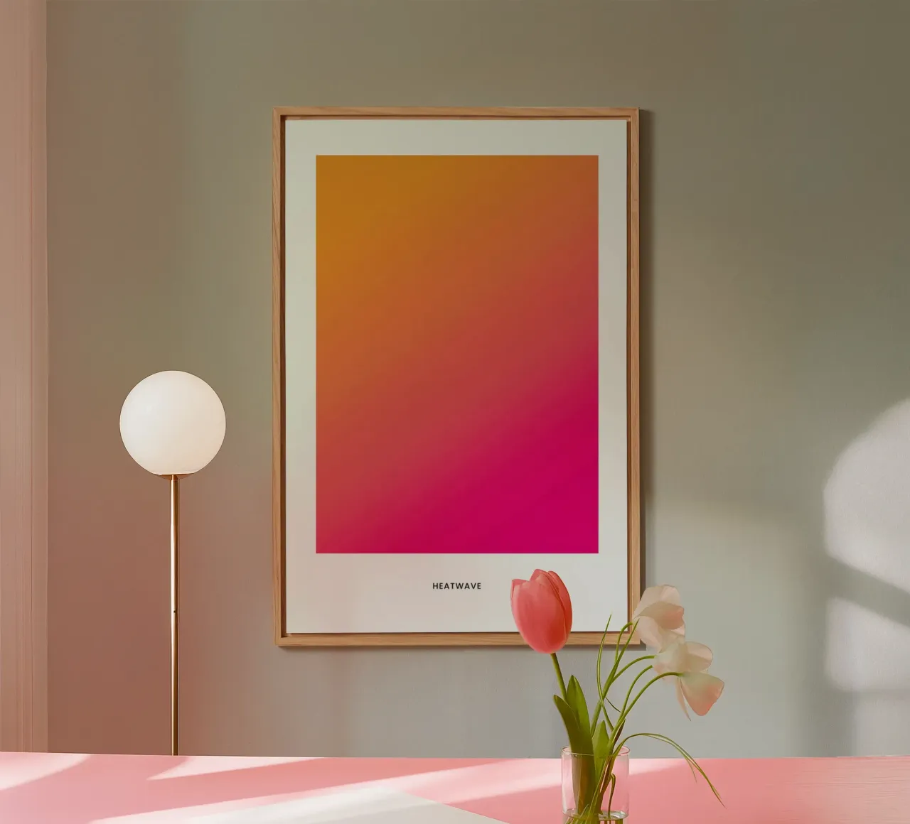 Heatwave #2 alu-dibond by daylight design studio