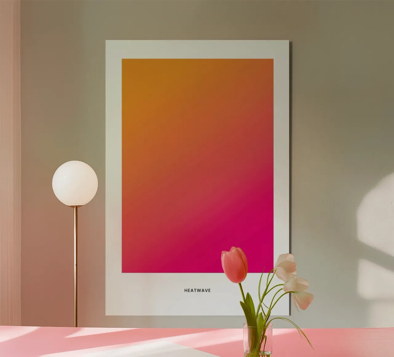 Heatwave #2 alu-dibond by daylight design studio