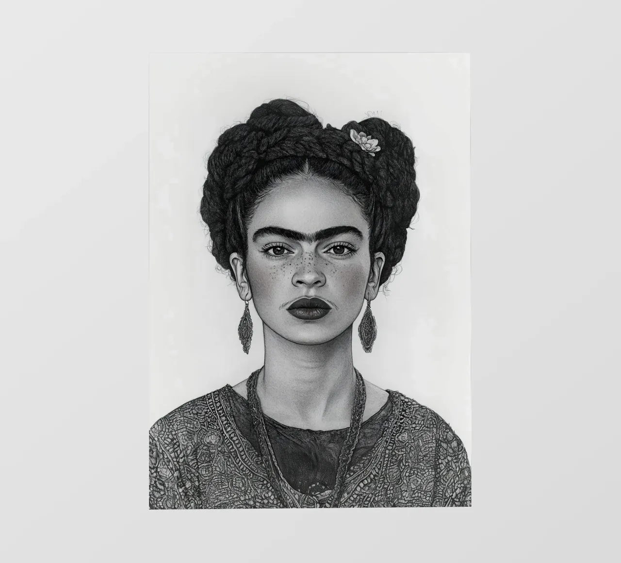 Frida Kahlo - Il cammino della fiducia telo in pvc da Fantasias Florales