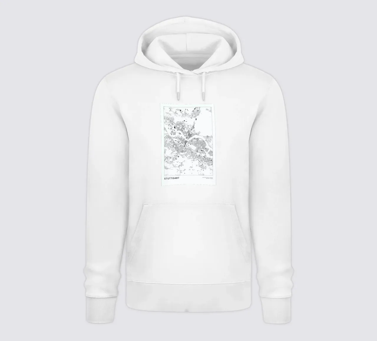 Stuttgart felpa con cappuccio da The Cartography Collection