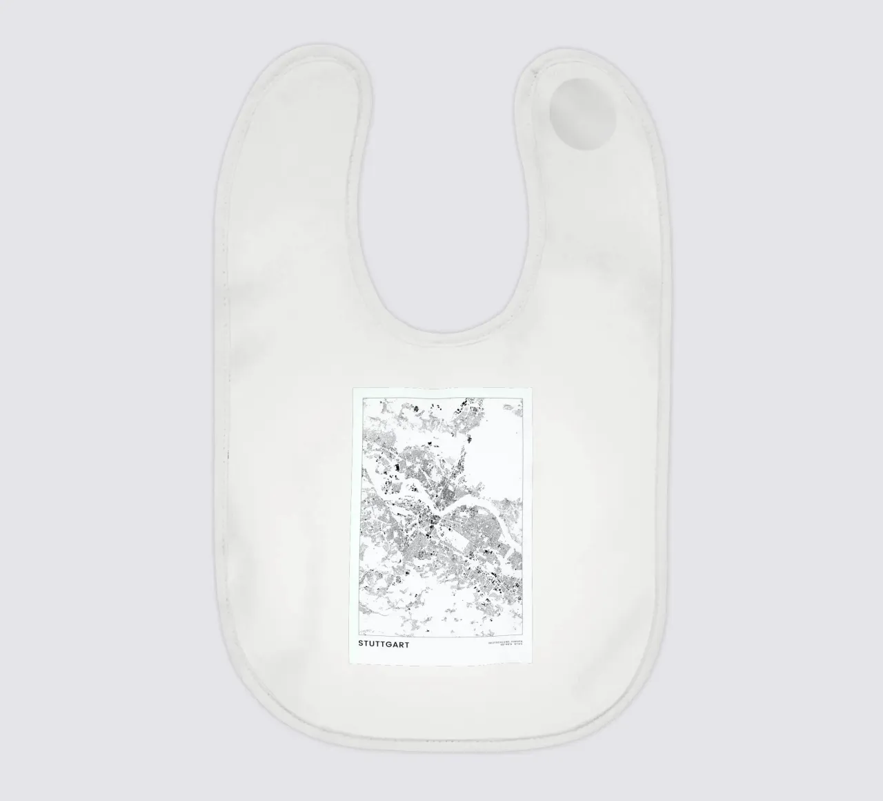 Stuttgart bavaglino da The Cartography Collection