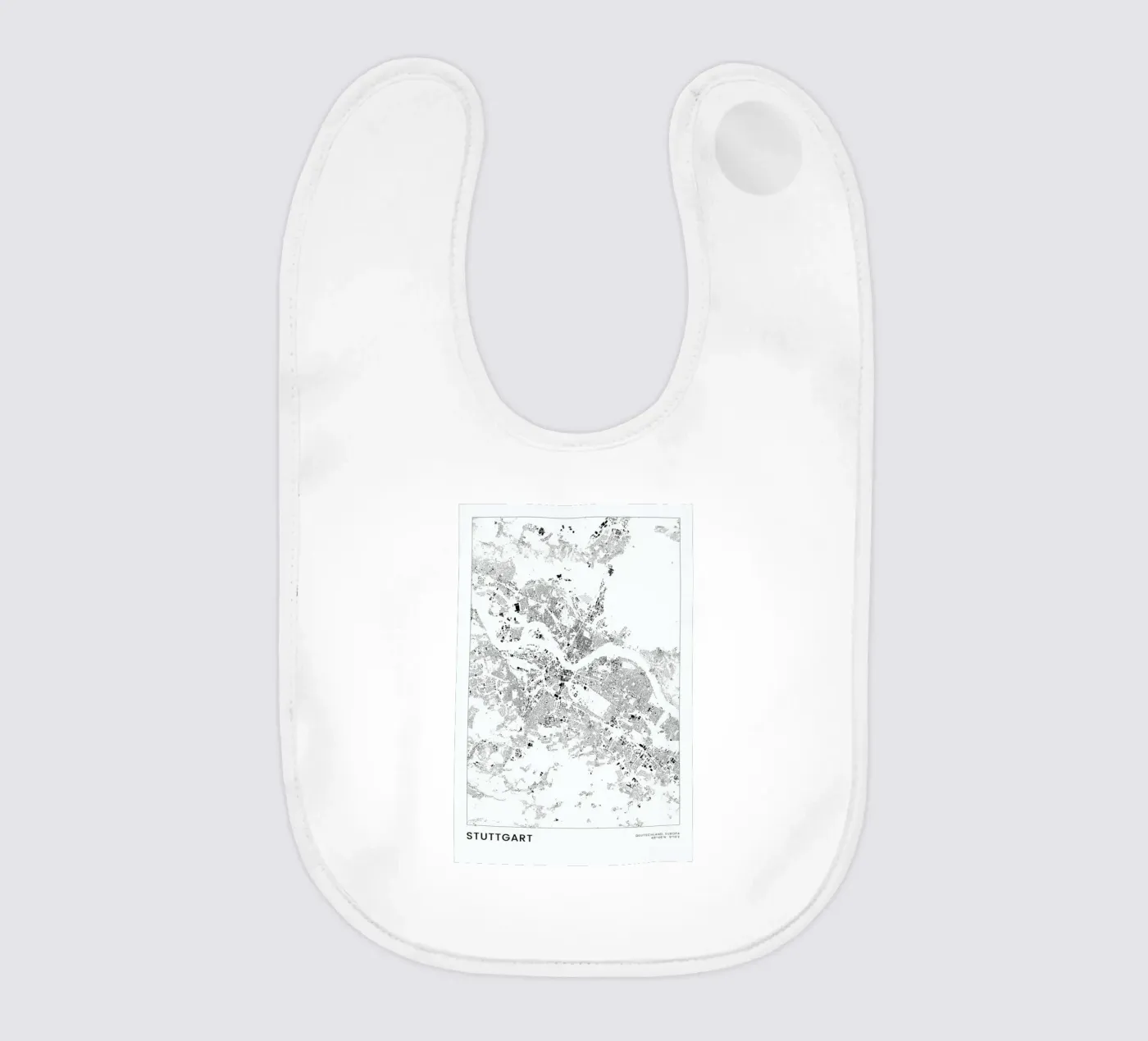 Stuttgart bavaglino da The Cartography Collection